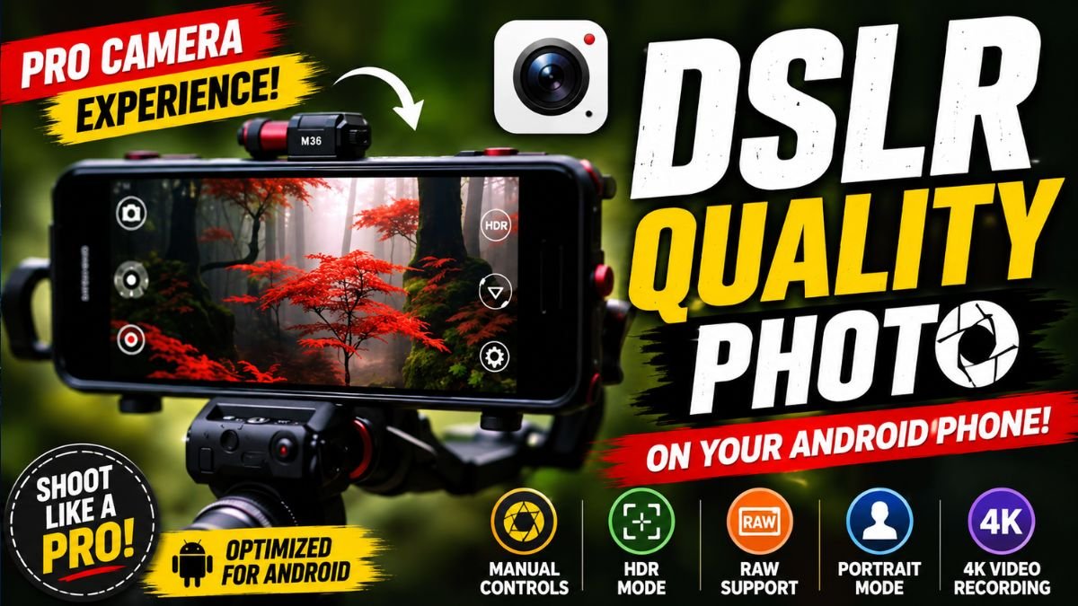 DSLR Camera App for Android (2026)