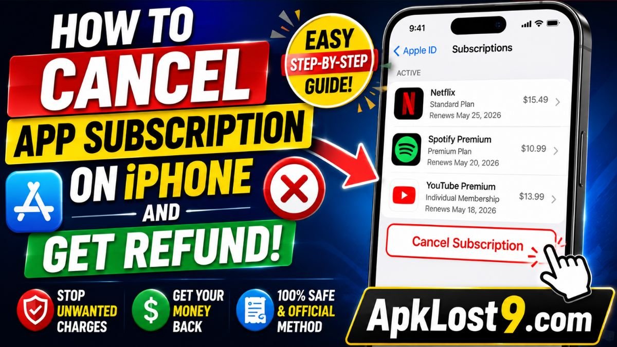 How to Cancel an App Subscription on iPhone and Get a Refund