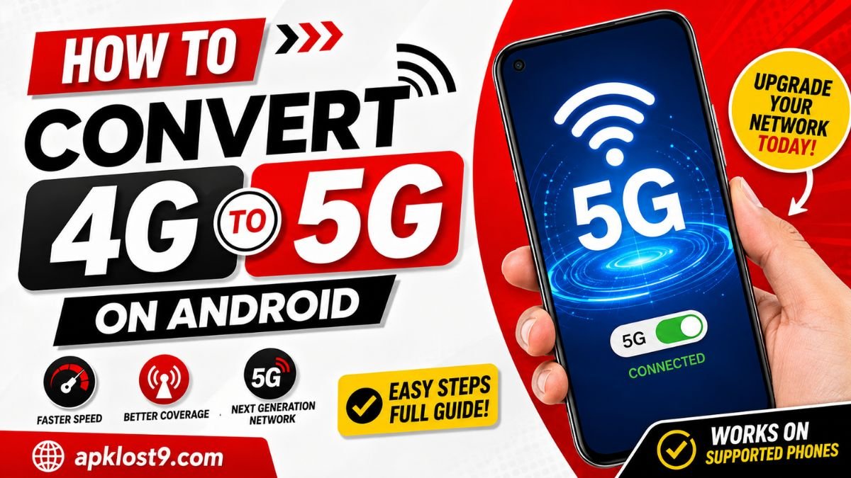How to Convert 4G to 5G on Android in 2026