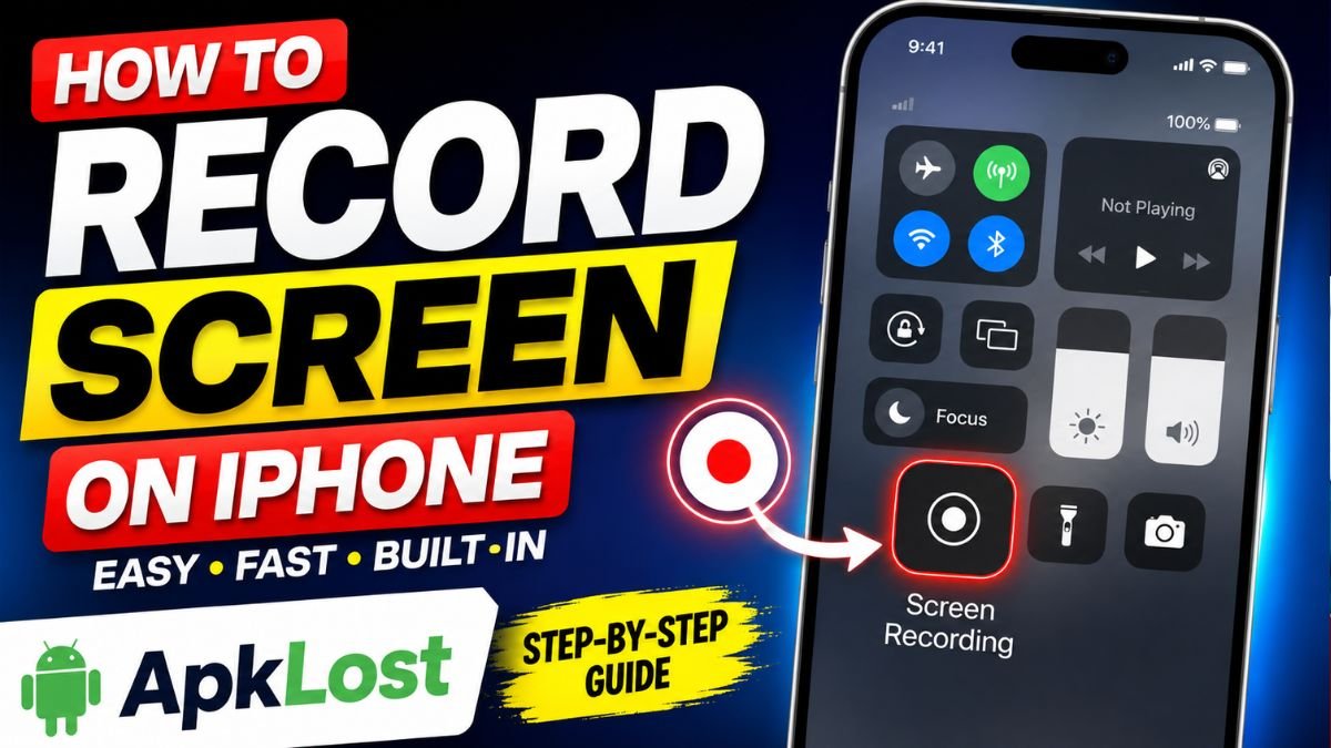 How to Record Screen on iPhone