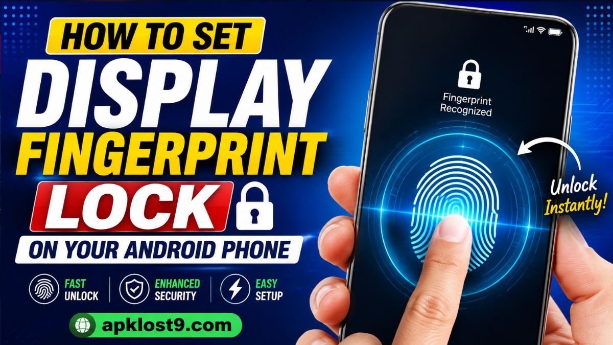 How to Set Display Fingerprint Lock on Your Android Phone (2026 Guide)