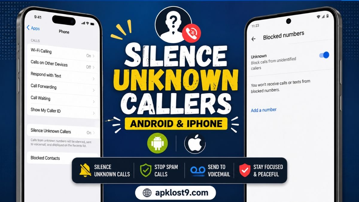 How to Silence Unknown Callers on Android and iPhone
